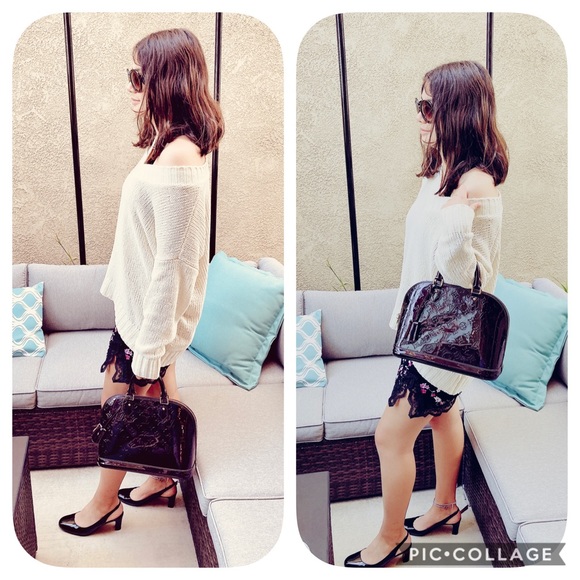 Authentic Louis Vuitton Monogram Vernis Alma PM - Picture 11 of 15